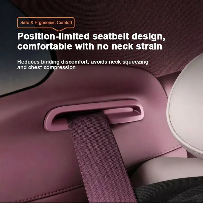 For Xiaomi YU7 2025 2026 MX11 Car Rear Seat Belt Limiter Cover Preventing Blockage Fixator Dedicated Car Interior Accessories Vue