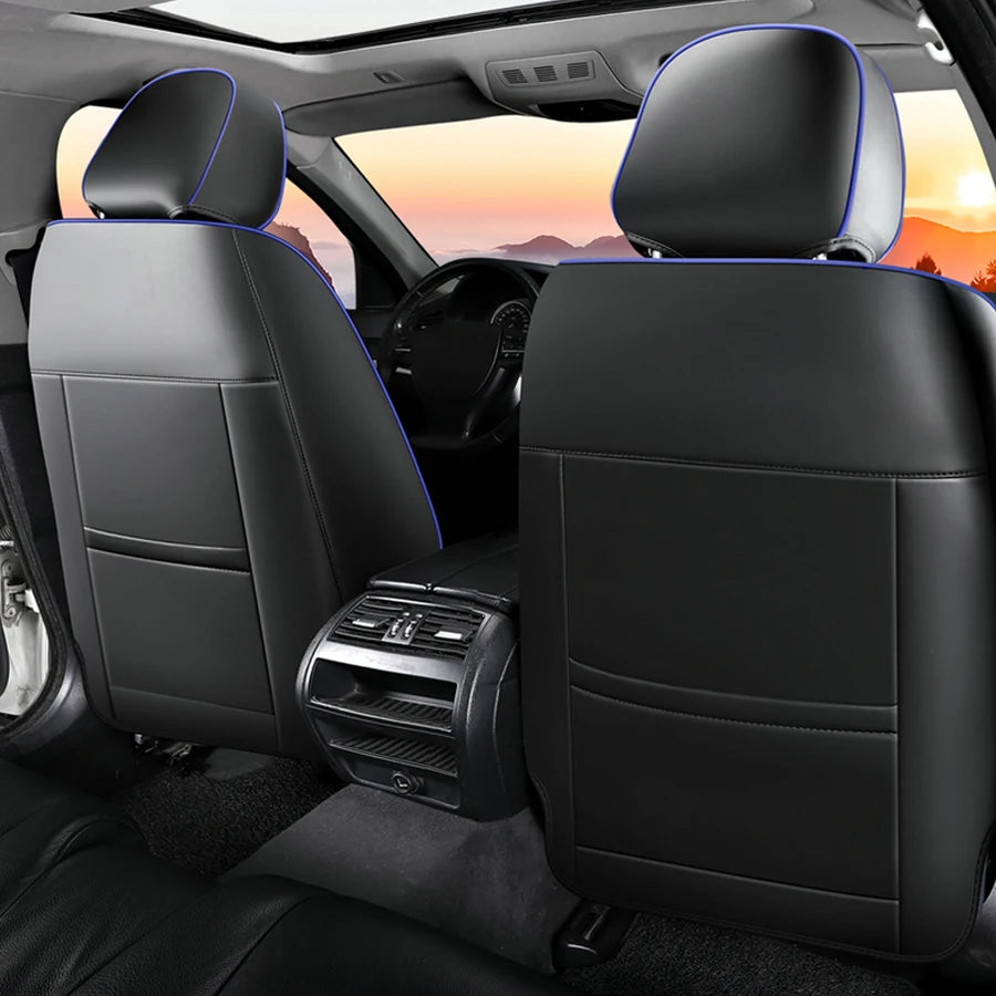 Full Coverage Breathable Seat Protection NAPPA Universal Fit Leather Seat Covers Waterproof Seat Cushion For Sedan SUV Pick-UP Vue