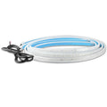 2pcs 120cm Red White LED Car Door Anti-Collision Warning Light Safety Warning Streamer Lamp Strip Decorative Ambient Light Vue 1pc