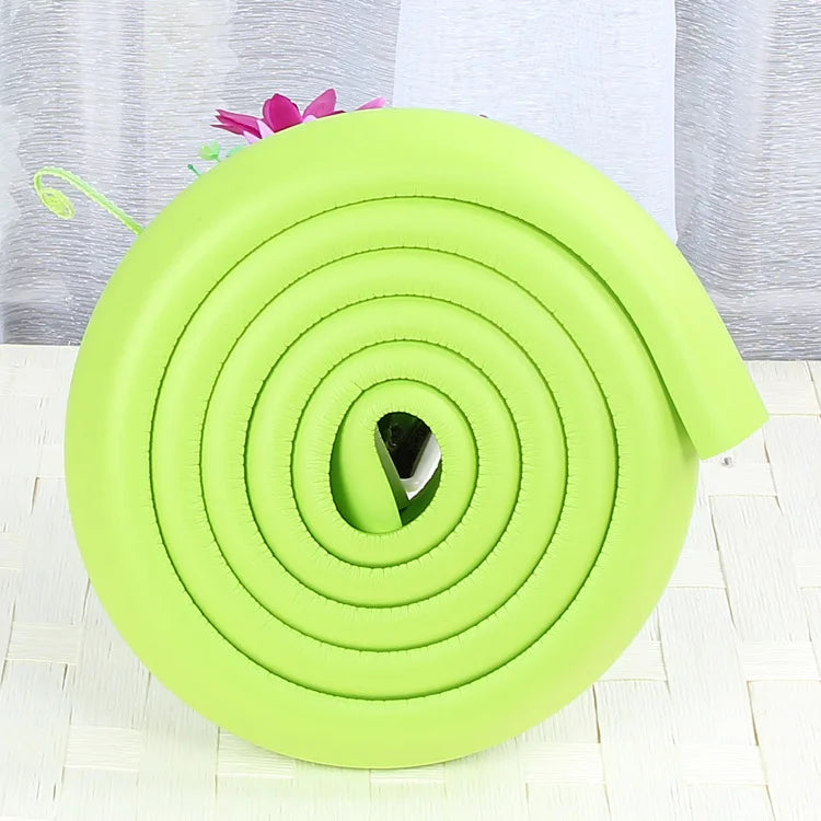 vvocci 2M Protector Edge U Shape Baby Safety Furniture Table Extra Thick Desk Cover Protective Tape Foam Corners Bumper Guard Vue B97 Green