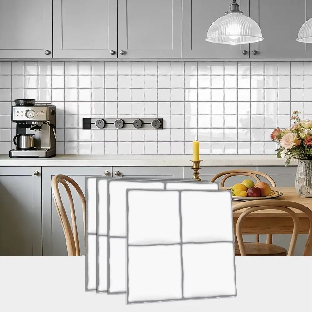 Waterproof 3D Tile Stickers Marble Vein Flexible Self-adhesive wallpaper Lightweight Self-Adhesive Backing Vue