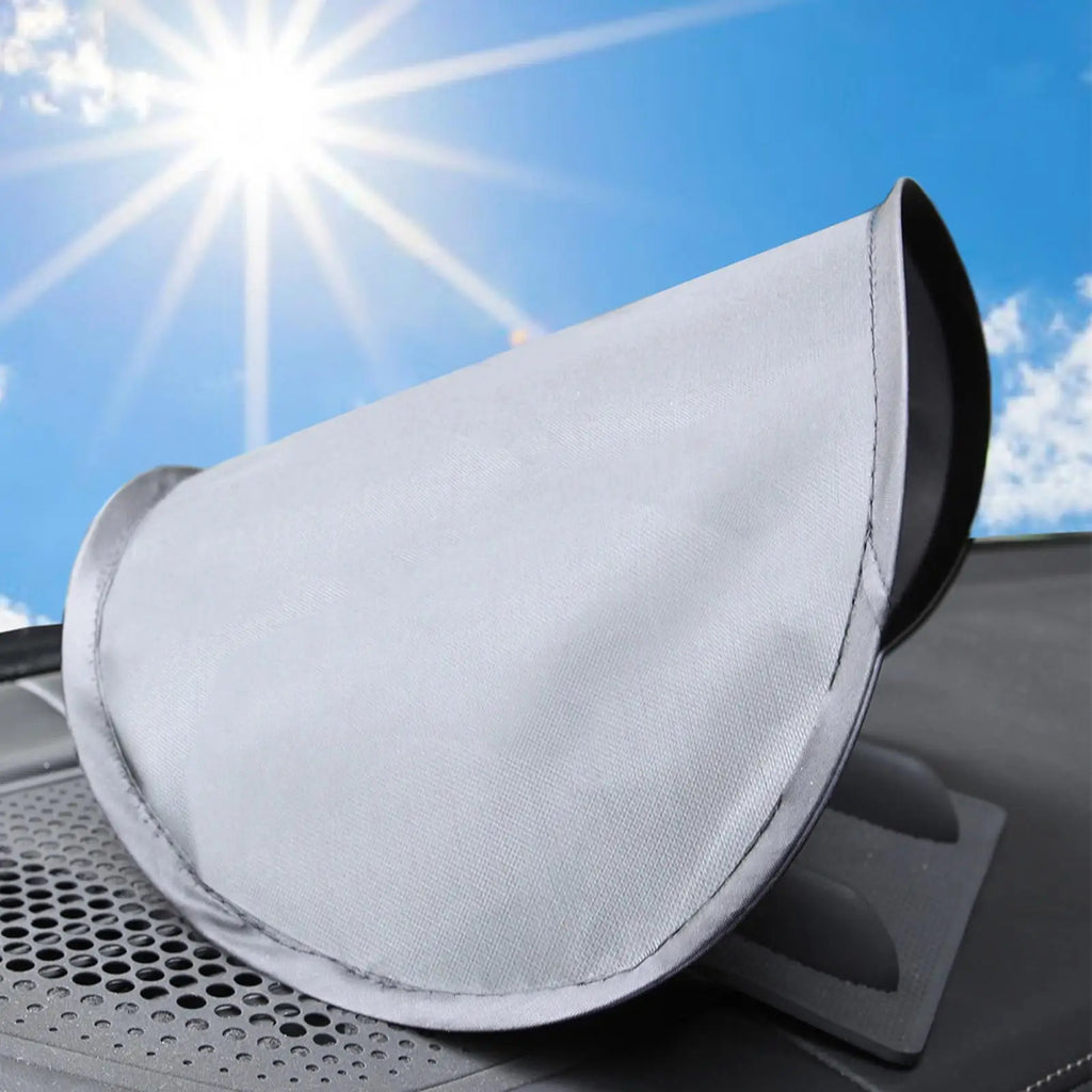Universal Car Sun Visor Anti-glare UV Foldable Navigation Screen Protector Sun Shield Lightweight GPS Sun Shade Cover Auto decor Vue