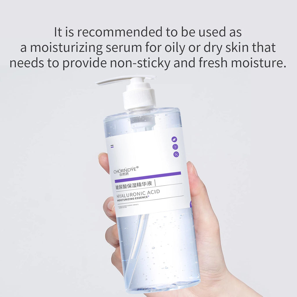 500ml Hyaluronic Acid Deep Hydration Cooling for Face,Hydration Booster,Refreshing Lightweight Texture Korean Glass Skin Care Vue