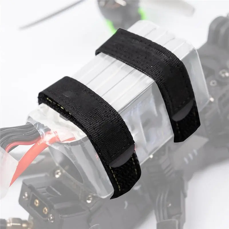 Hot-Lipo Battery Strap Belt For FPV RC Battery 5Pcs 20X500mm Magic Sticker Tape Reusable Cable Tie Wrap 20X500mm Vue Black