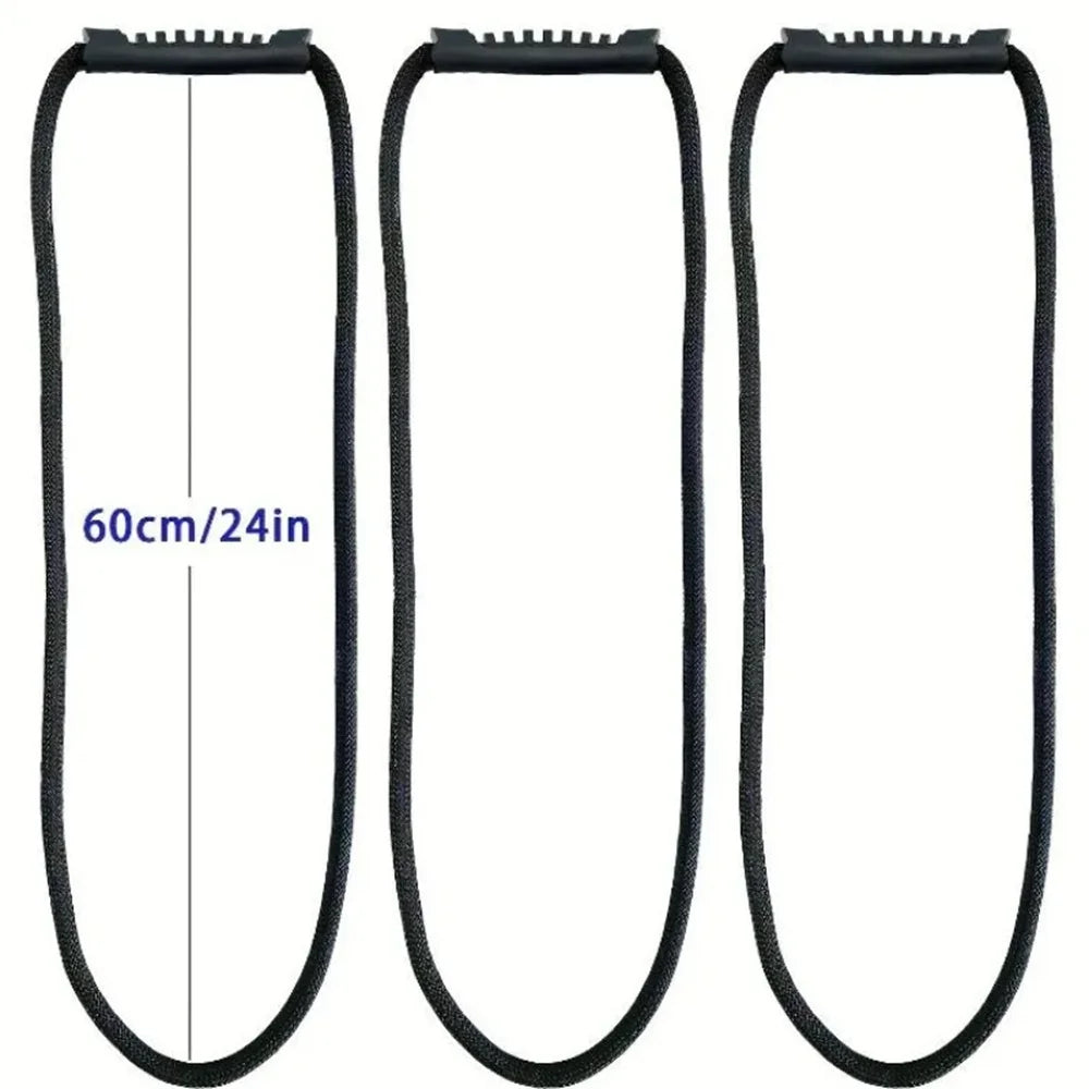 Storage Strap Heavy-Duty Hook and Loop Cord Carrying Strap, Hanger, and Organizer with Handle for Pool Hoses Garden Hoses Cables Vue