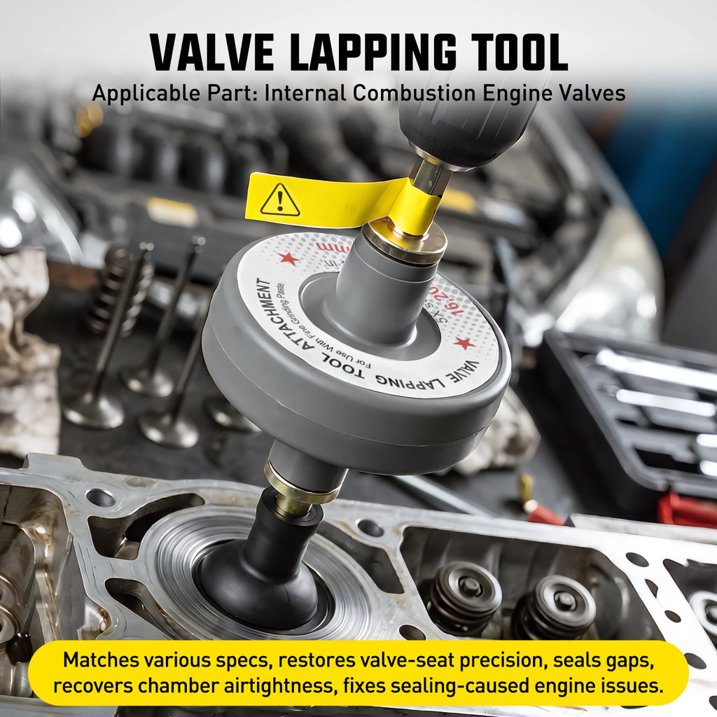 Nilight Valve Lapping Tool Kit Universal Valve Lapping Attachment for Car Agricutral Vehicle Grinding Small Engine Repair and Drills 1000-1250RPM Working Speed Valve Grinding Tools with 5 Suction Cups Vue