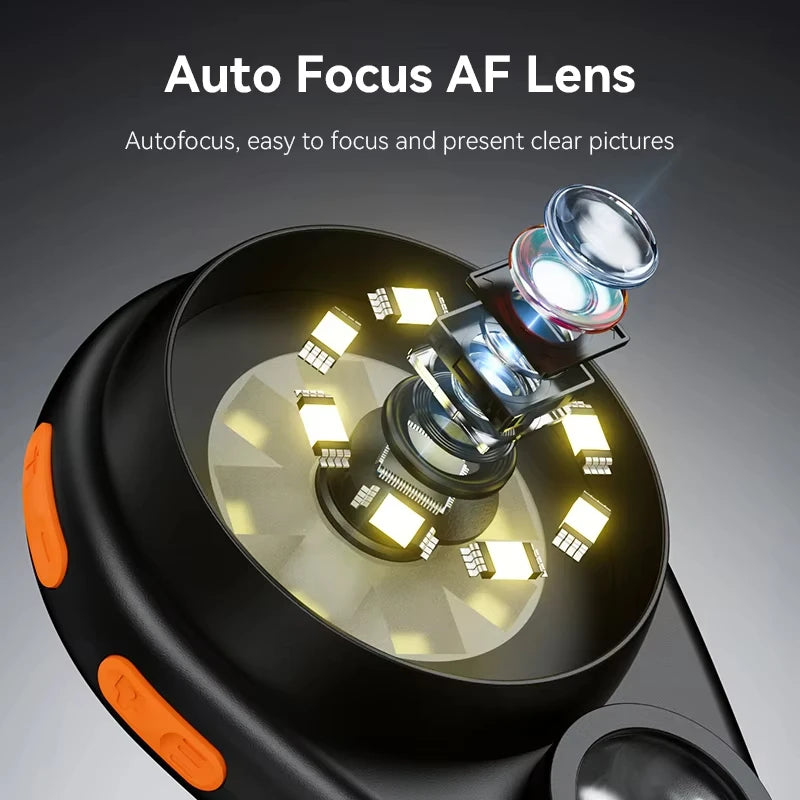 Auto Focus Digital Microscope 500X Magnification Portable Magnifying Glass 2MP Electronic Microscope for Jewellery Watch Repair Vue