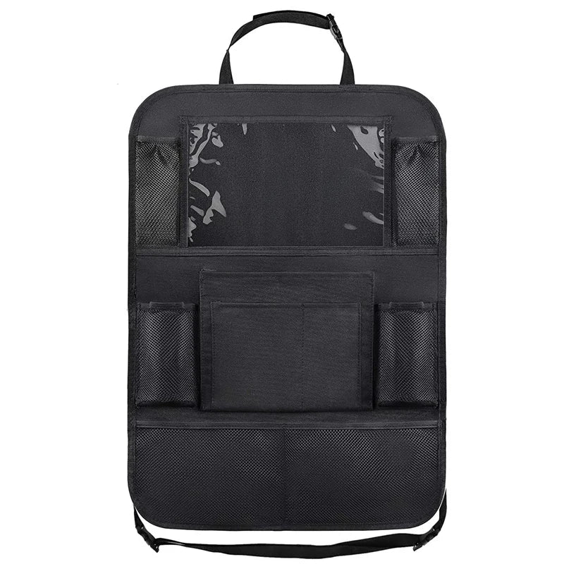 vvocci Baby Car Accessories Trim Storage Bag Car Child Car Seat Storage Kick Proof Back Cover Touch Screen Seat Cushion Vue B67 Black