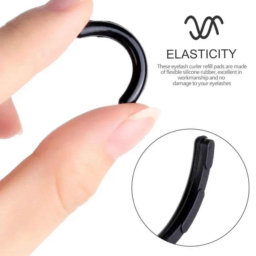 10/20/50PCS Makeup Curler Curling Styling Tool Women's Lash Rubber Curler Refills Pads Eyelash Beauty Eyelashes Replacement Pads Vue