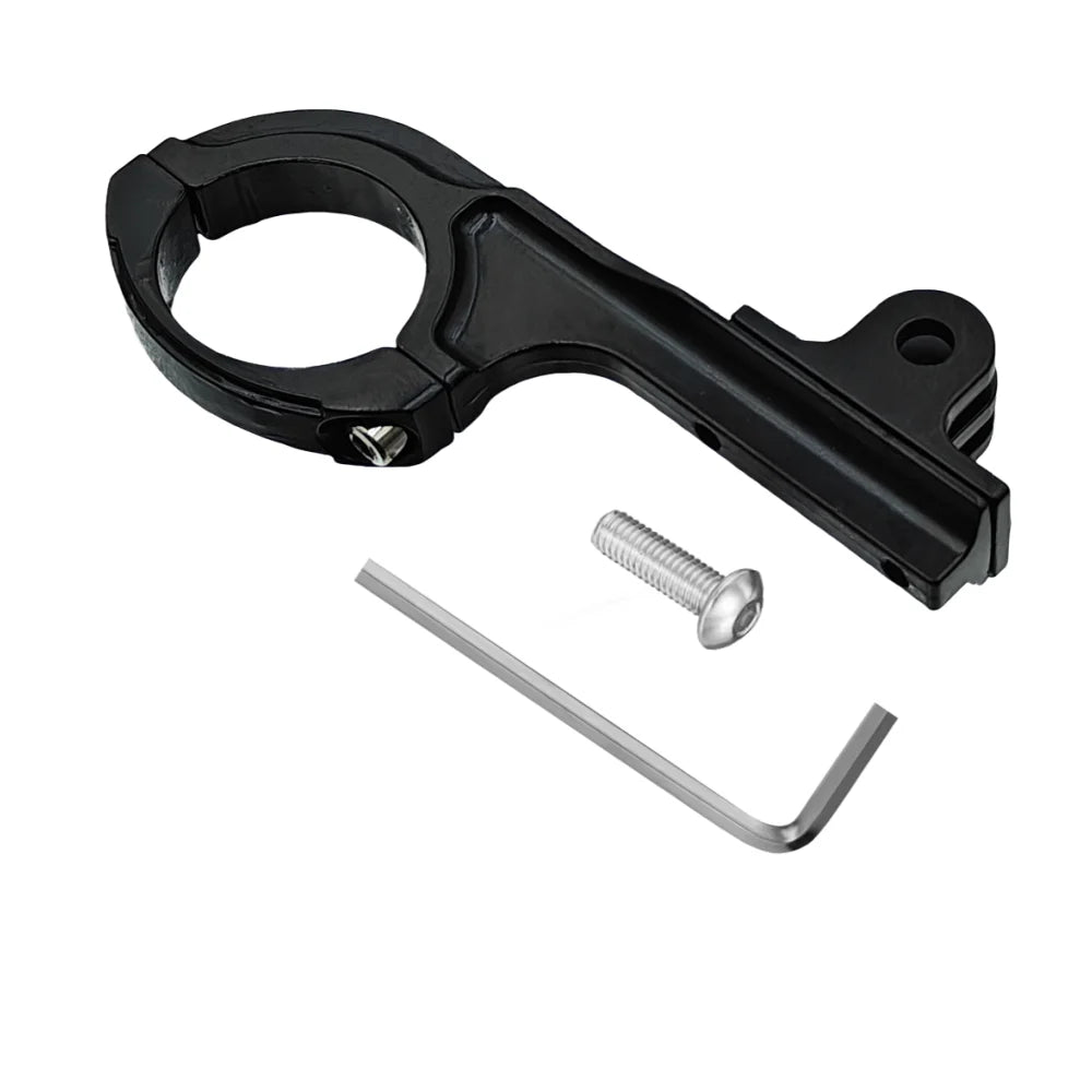Aluminum Handlebar Mount Bike Motorcycle Holder For GoPro Hero 13 12 11 10 Insta360 X2 X3 DJI Osmo Action Camera Accessories Vue Black