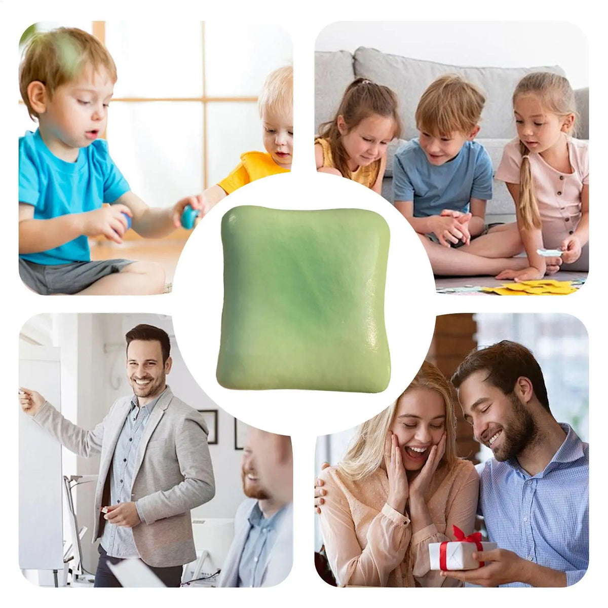 11cm Bread Squeeze Fidget Toy Soft Slow Rising Food Shape Relaxation For Adults Kids Classroom Home Dorm Office Anxiety Relief Vue