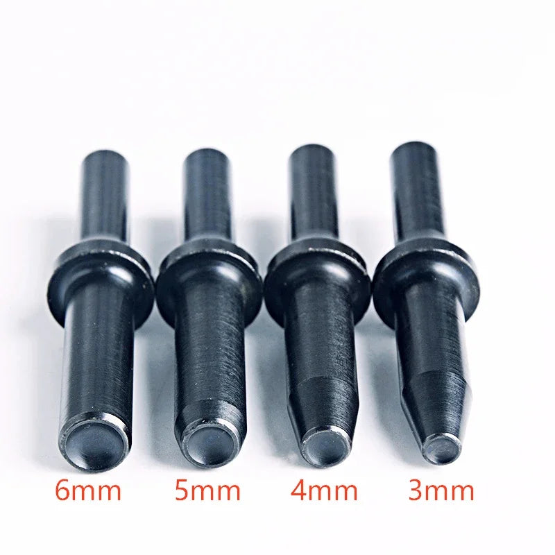 Pneumatic Rivet Gun Head Semi-Hollow Solid 3–10MM High Carbon Steel Rivet Gun Head Vue