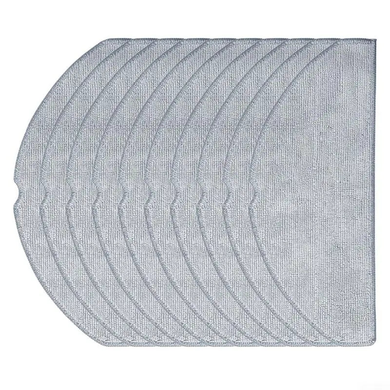 ABKW-For Lubluelu L20 Robot Vacuum Cleaner Mop Cloth Replacement - Compatible Part Accessories, 10-Pack Vue