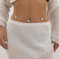 Bohemia Starfish Waistband Ocean Belly Chain Beach Shell Waist Vue E