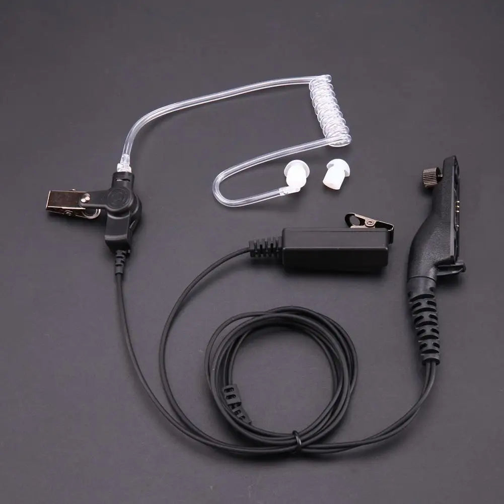 In Ear Stereo Air Tube Anti-Radiation Headset Radiation Proof Earphone Motorcycle Helmet Headset Speakers Supplies Vue
