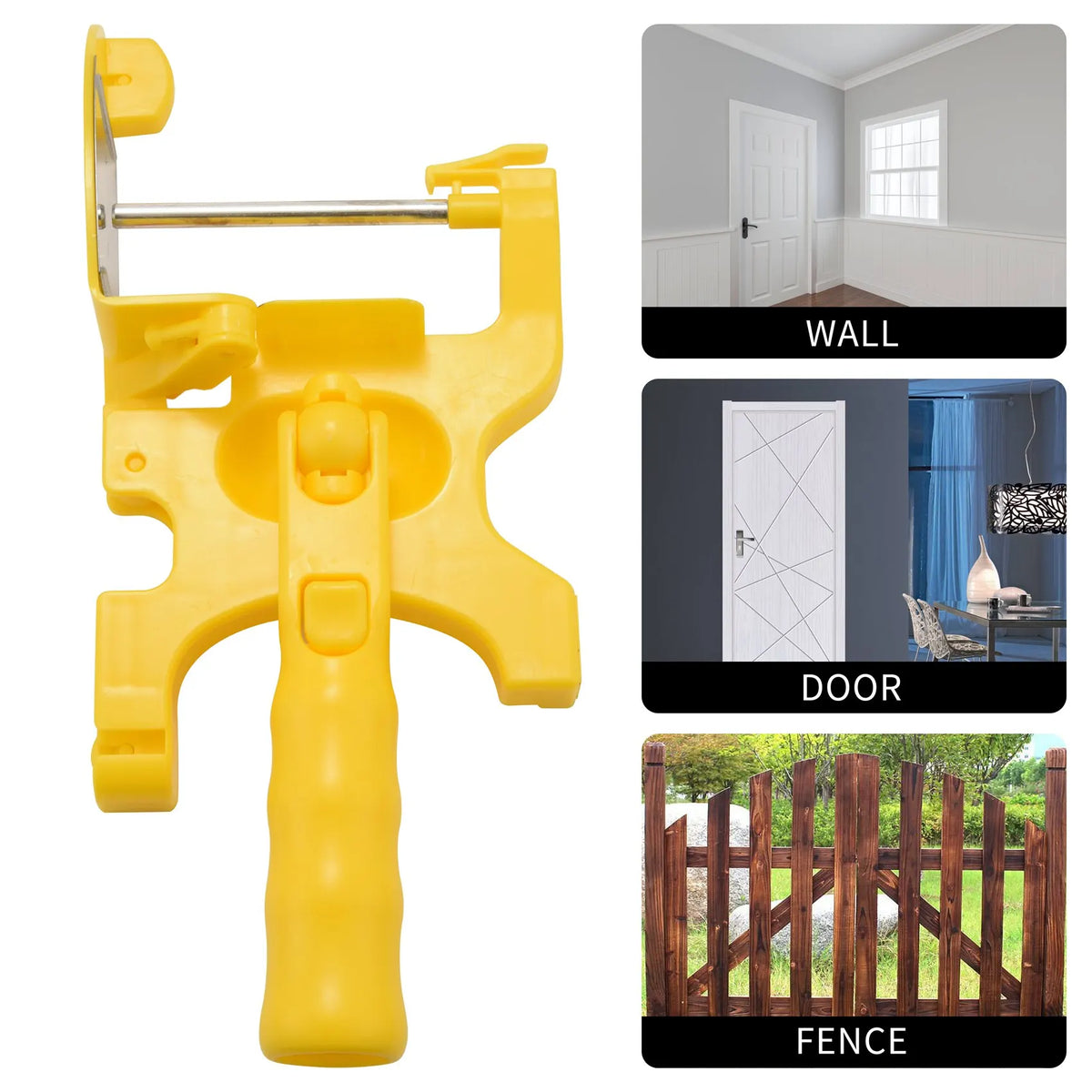 ABKW-Clean Cut Paint Edger Roller Brush Wall Ceiling Door Painting Roller Brush Painting Edging Tools For Wall Ceiling Door Vue