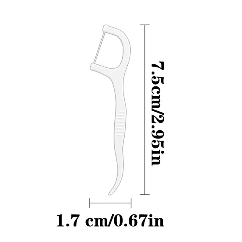 100pcs/Pack Orthodontic Floss Bar Dental Bracket Steel Wire Slot Dental Floss For Orthodontic Teeth Orthodontic Floss Bar Vue