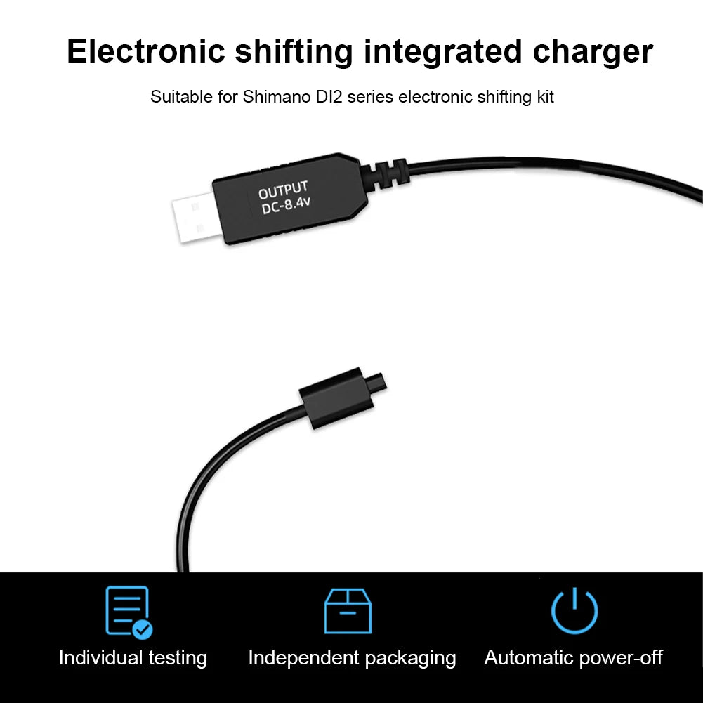 Di2 USB Charge Cable for Shimano 6870 9070 8050 8070 9150 XT XTR SM-BCR1/BCR2 Charger Adapter Replacement Battery Charger Vue