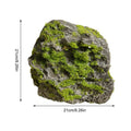 5 styles Artificial Moss Boulders, Faux Rock Decor for Garden Aquarium Terrarium, Fake Stone Landscape for Outdoor Yard Pond Vue C