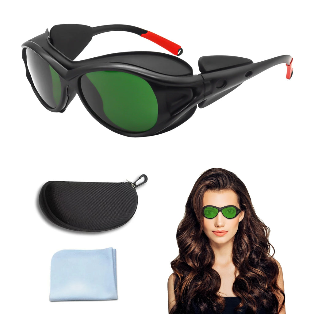 Laser Safety Glasses CE EN207 9000-11000nm OD6+Hard PC Lens Eyewear for Wood Acrylic CO2 Laser Cutting Machine Laser Goggles Vue