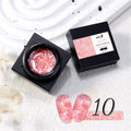1pc Sand shell nail gel nail polish gel nail art ice transparent color popular color laser flash easy apply Daily Festivals 5ml Vue 10