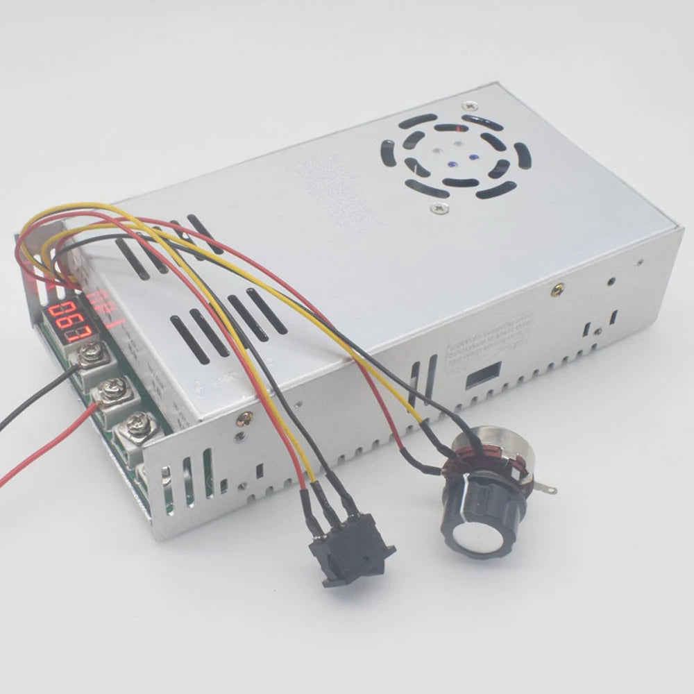 DC12-48V Motor Speed Controller Forward and Reverse 0-100% Motor Speed Adjustable Regulator 200A DC Brush Motor Speed Governor Vue