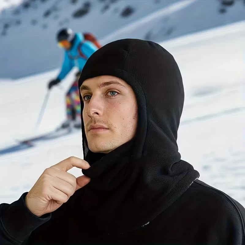 1-2PCS Thermal Windproof Cozy Thick Fleece Lined for Winter Outdoor Snowboarding Motorcycle Cycling Hiking Camping Delivery Vue