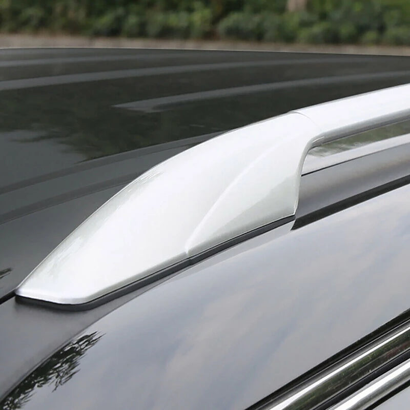 4Pcs Car Roof Luggage Rack Cover Roof Rack Corner Protector Accessories for Nissan Patrol Y62 2010-2018 Vue