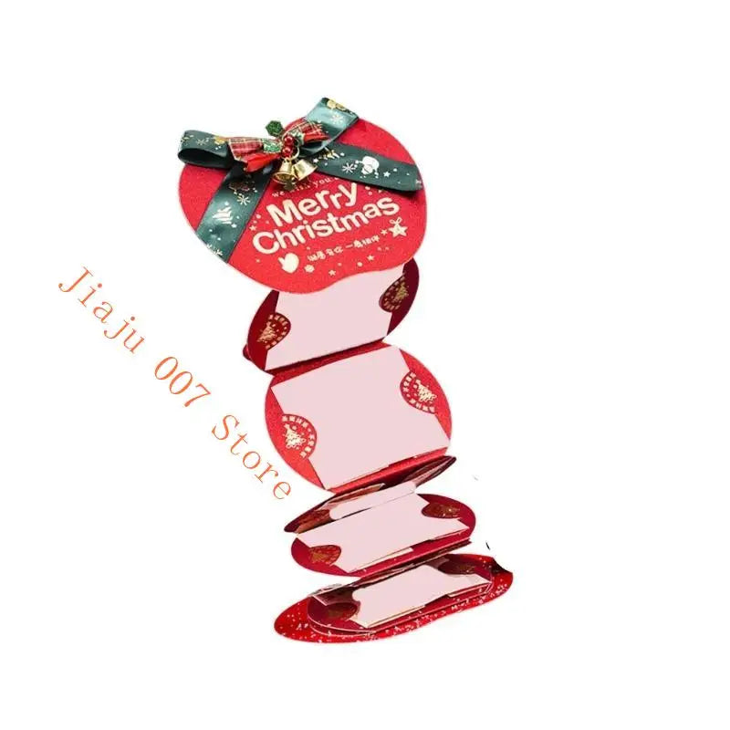 Christmas Money Envelope Multi-Compartment Gift Organiser Holiday Gift Envelope Vue