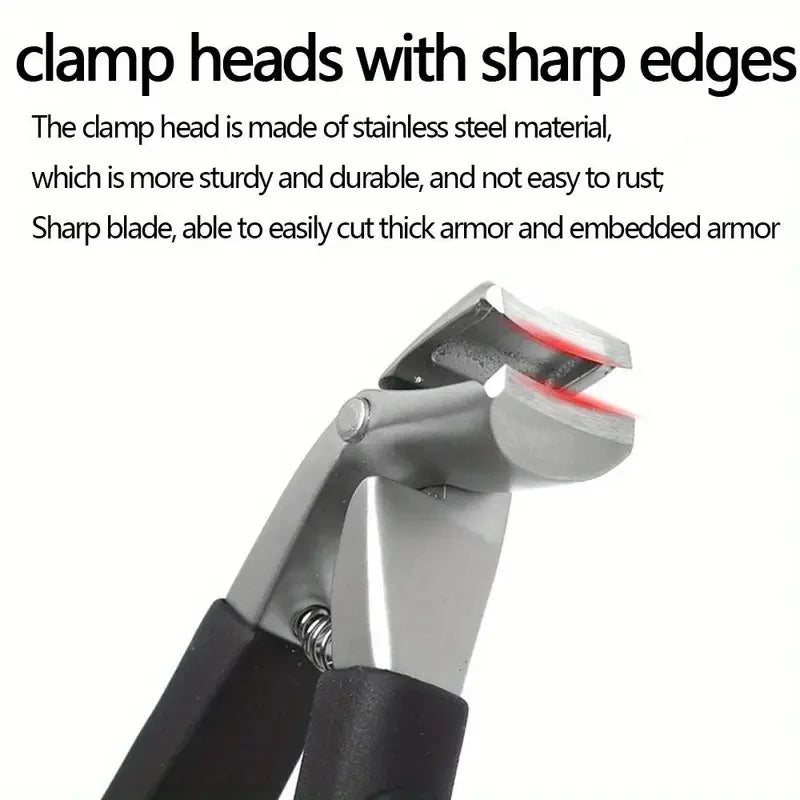 Modern Stainless Steel Toenail Clippers High End Nail Clipper Set for Elderly with Wide Grip Handles, Convex Blade Edge, Vue