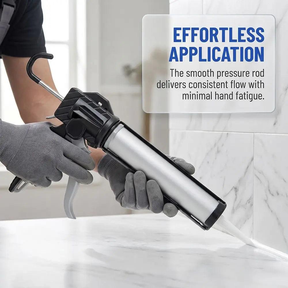 Labor-Saving Caulking Tool Rotating Anti-drip Cordless Caulk Tool Beauty Seam Multi-function Cement Glass Adhesive Glue Tool Vue