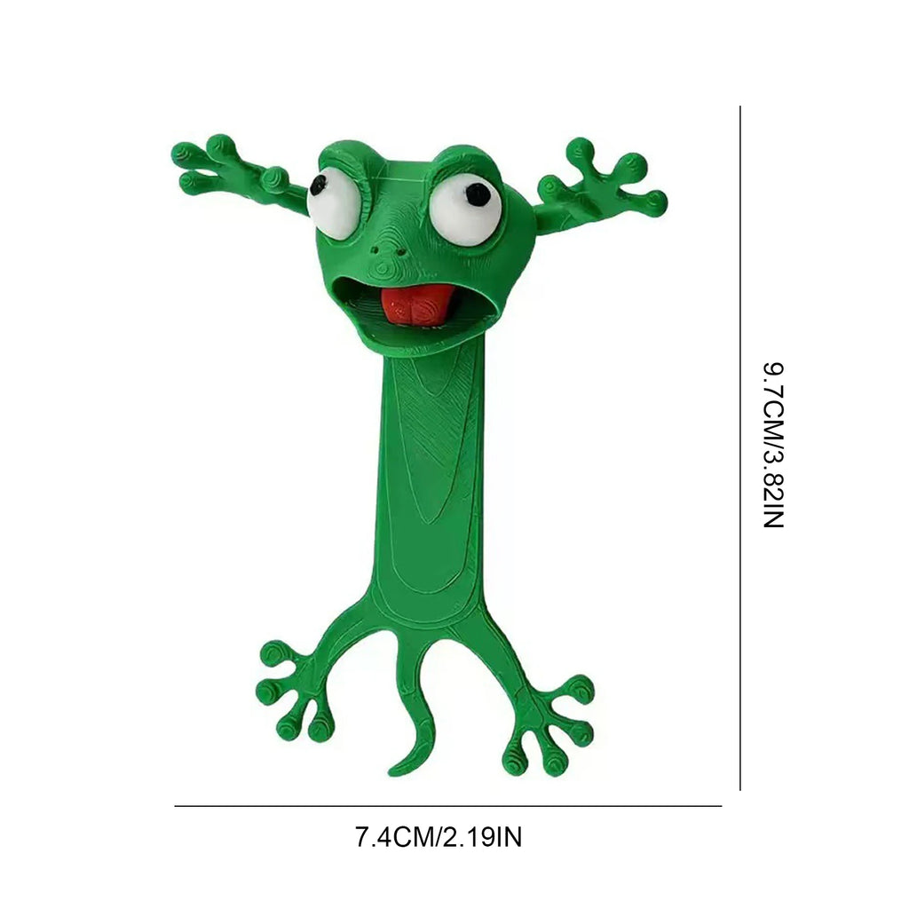 Cartoon Animal Bookmark Reusable Novelty Animals Reading Bookmark Waterproof for Birthday Anniversary Business Gifts Book Lover Vue