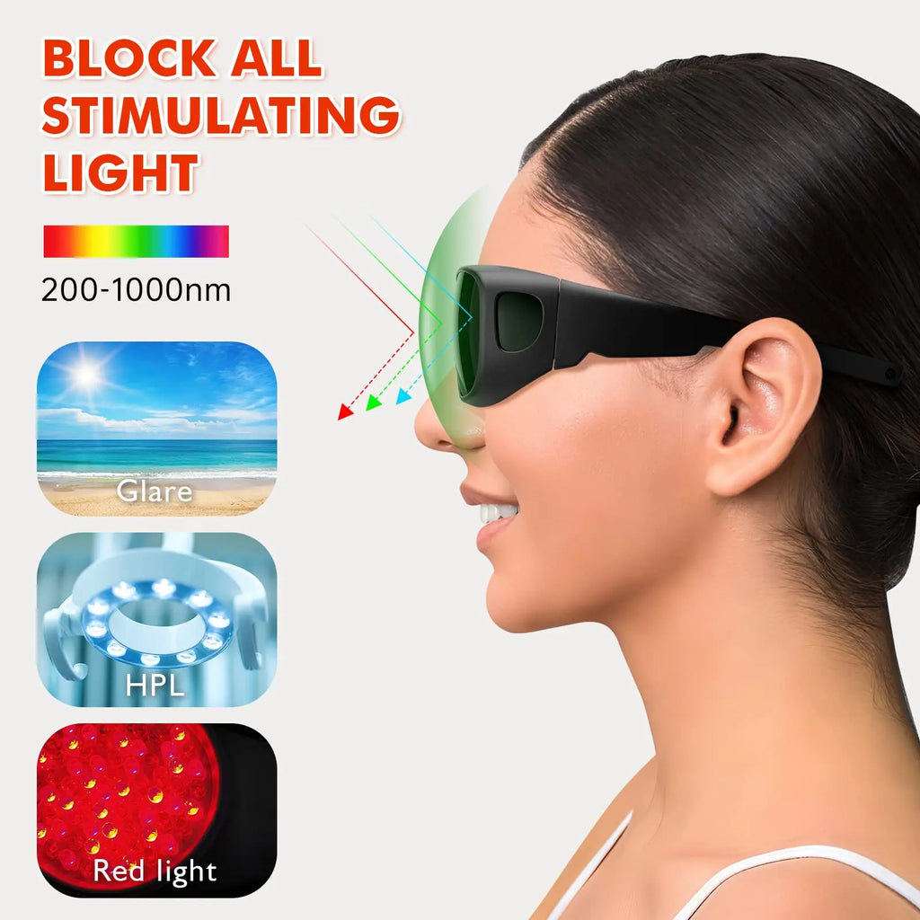 Leeyongin Protective Laser Glasses Goggles Eye Protection Lentes De Protección Seguridad Lazer Epilasyon Cihazı Safety Glasses Vue