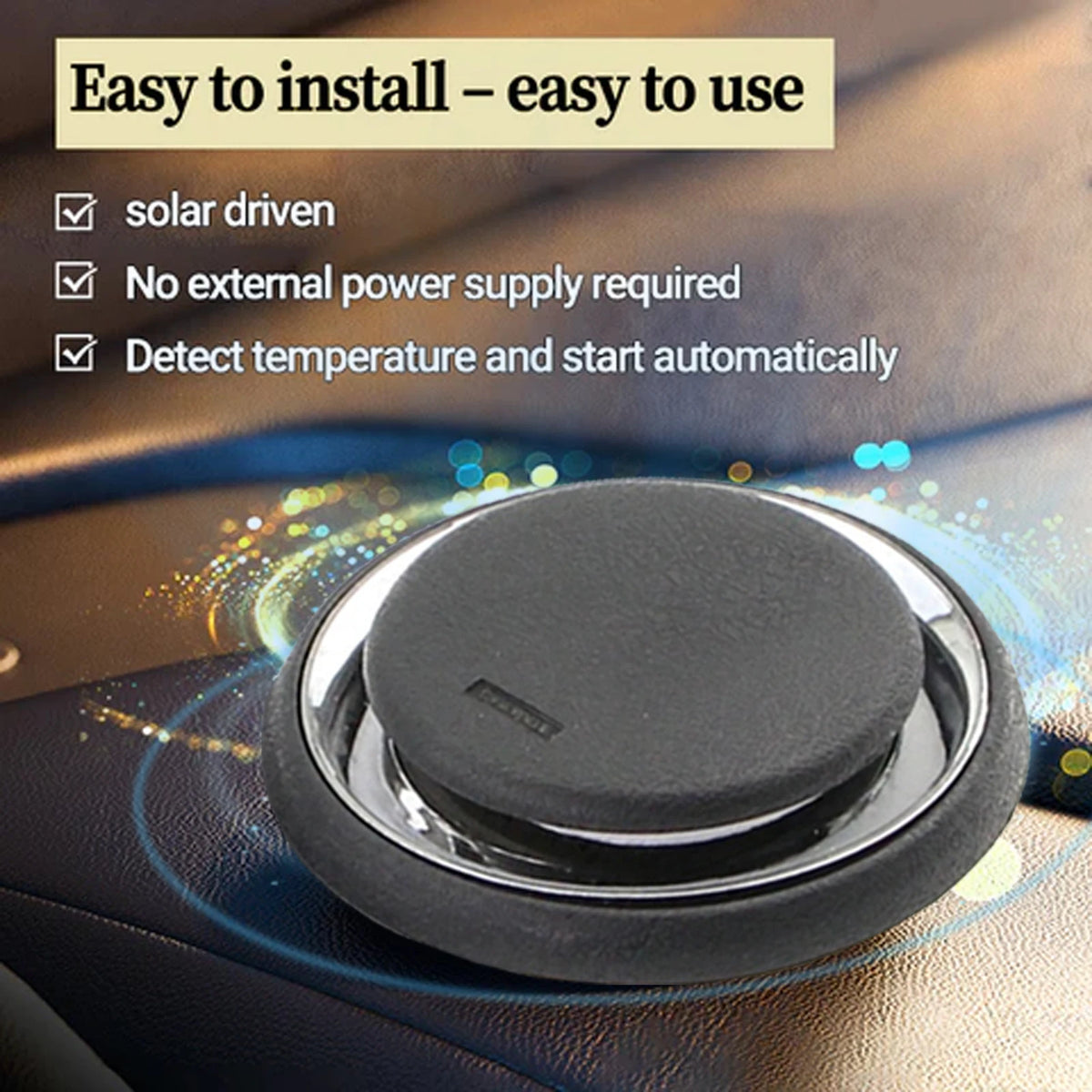 Car Snow & Ice Remover — Portable Automotive De-Icer for Snow, Ice, Frost & Fog Removal Vue