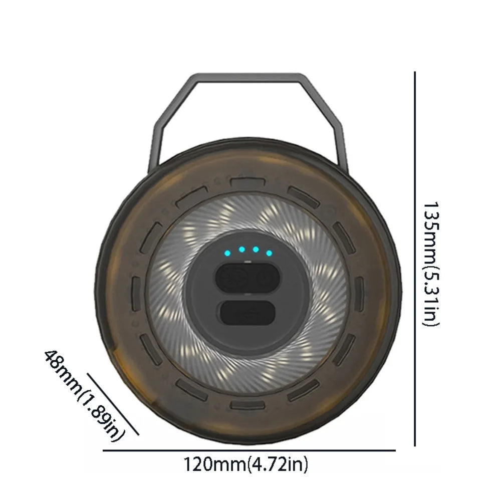 LED Light Tent Light Light String Light Strip LED Outdoor Tape Measure Lamp Hand Crank Power Storage System Hand Crank Storage Vue 10m