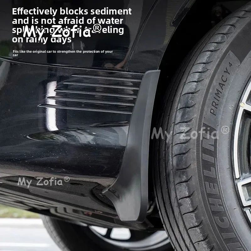 Car Front Rear Wheel Flaps Splash Guards Durable Anti-Scratch Dustproof Fender Protector Accessories For Voyah Courage 2025 2026 Vue