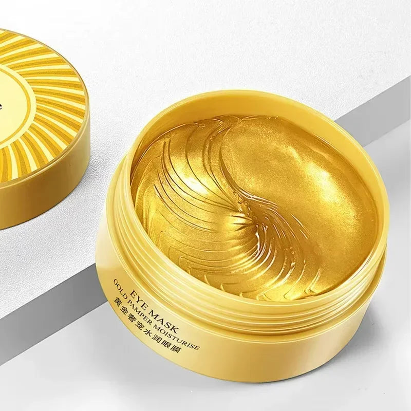 120 Pieces of Avocado Gold Collagen Eye Mask, Anti-Dark Circles, Anti-Eye Bags, Moisturizing and Firming Eye Patches, Skin Care Products Vue