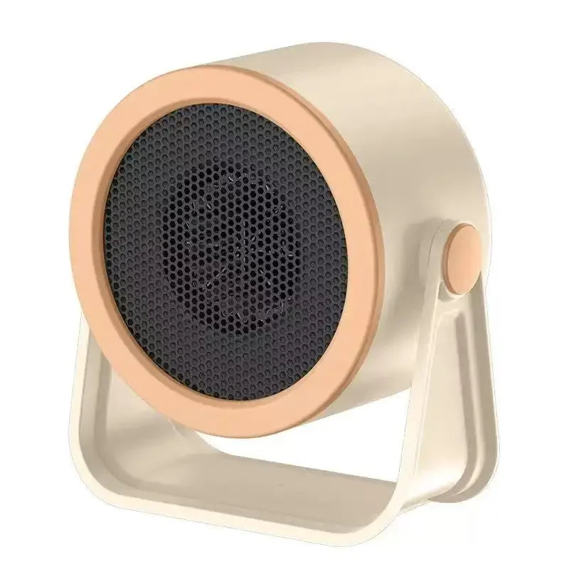 Portable Desktop Mini Space Heater – Low Noise, Energy Saving Mini Space Heater Vue Beige EU Plug