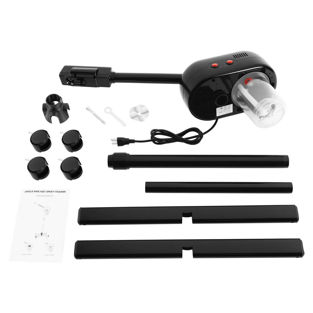 Professional 800W Facial Steamer | 360° Rotation & 0.2Gal Tank Facial Steamer Vue