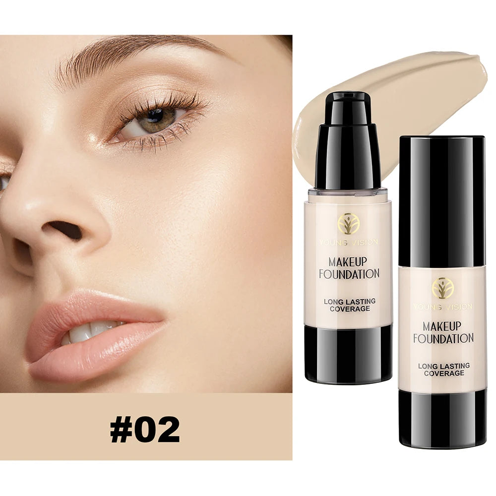 30ML Pressed Pure White Liquid Foundation Mixable Cos Stage Makeup Adjuster Lighten Brighten Vue 8132-02-02 30ml