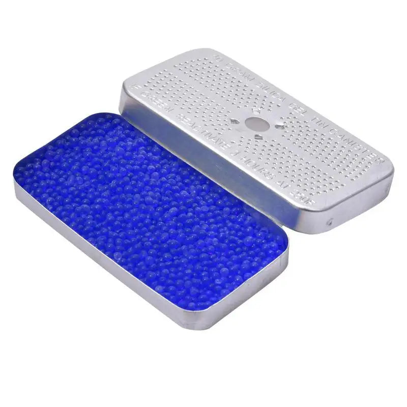 Foil bag bule orange Reusable Silica Gel Beads Moisture Absorber Desiccant Moisture Absorber Dehumidifier Desiccant Canisters Vue