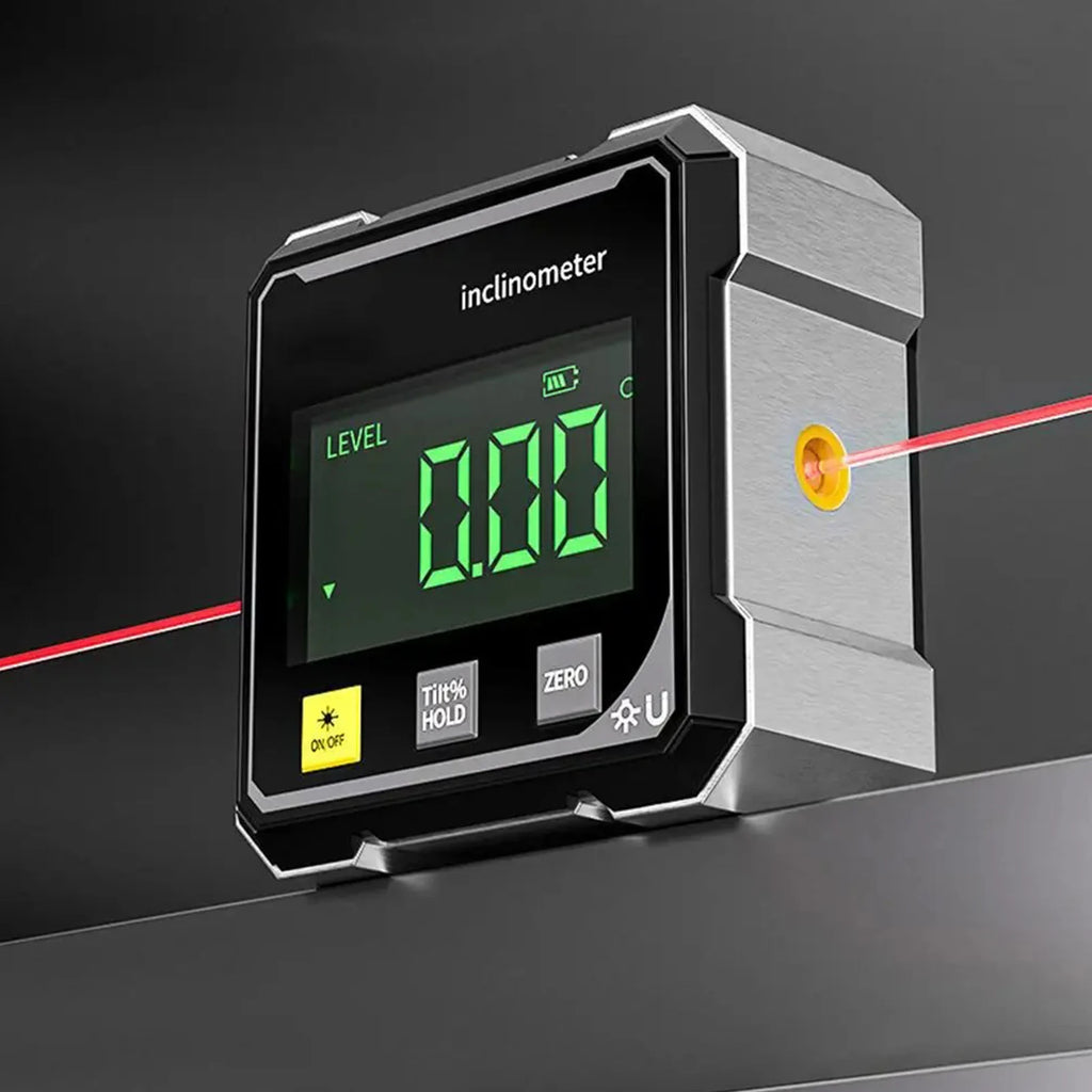 Digital Angle Finder & Inclinometer – LED Display, Magnetic Base Digital Angle Finder Vue China Mainland