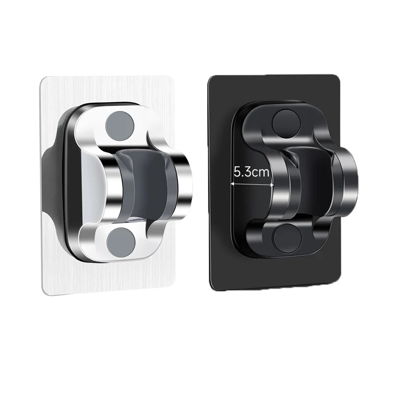 Universal Showerhead Holder Bracket Wall Mounted Punch Free Household Adjustable Shower Self Adhesive Bathroom Accessories Vue 2PCS