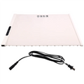 Heating Tray Home Silicone Warming Plate Foldable With 3 Adjustable Temperature US Plug White Vue White NONE