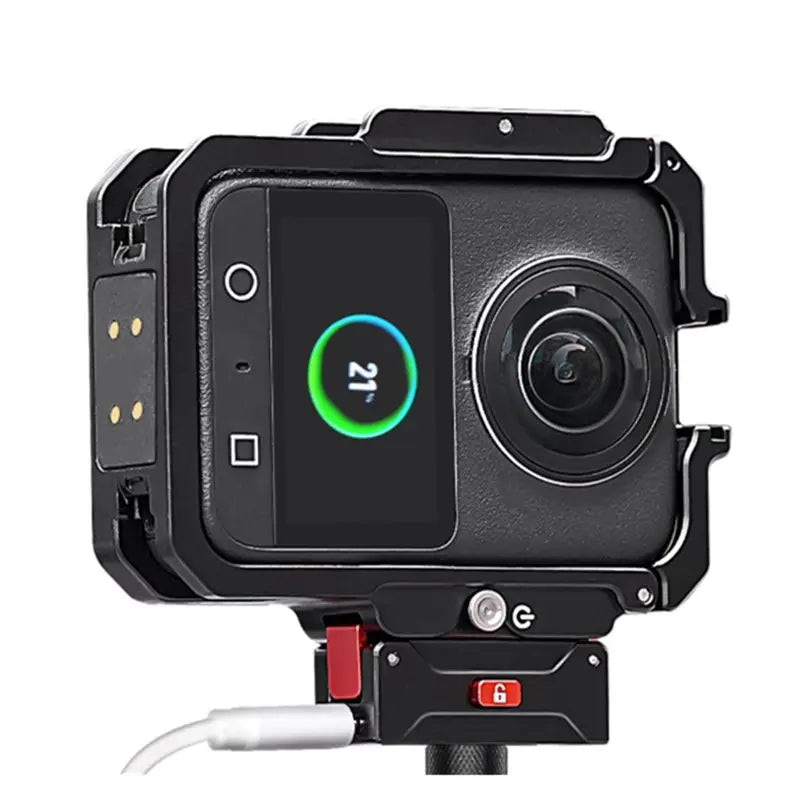 Hot-For DJI OSMO360 Magnetic Suction Quick Release Cage 1/4 Vue