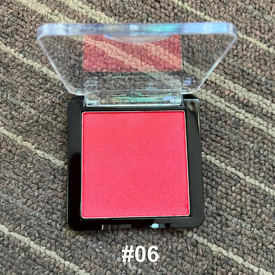10pcs Pink Blush Palette Private Label Cosmetics Face Makeup Matte Pressed Powder Blusher Wholesale Bulk For Business Vue 6