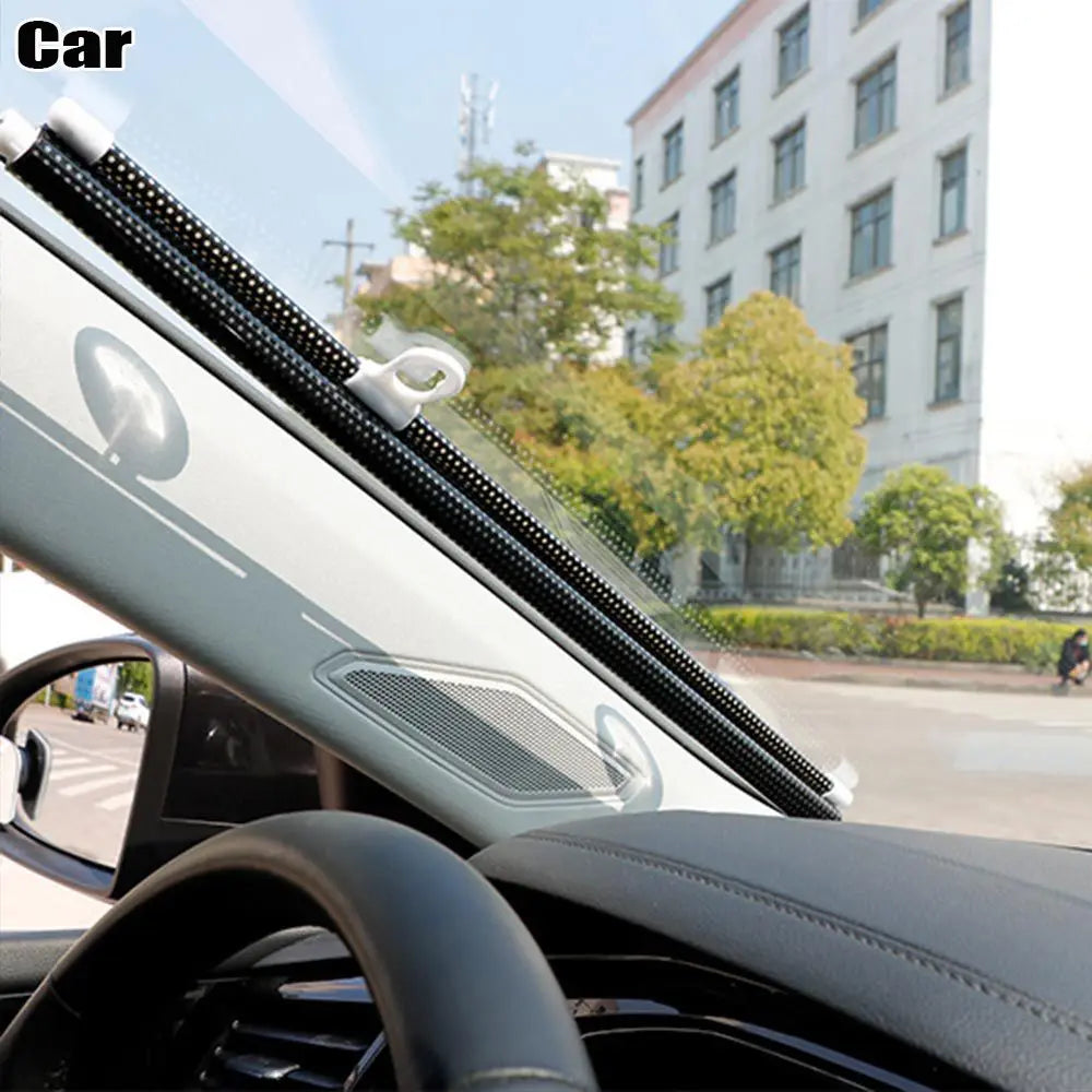 Curtains Universal Car Window Sun Visors Sunshade Roller Blinds