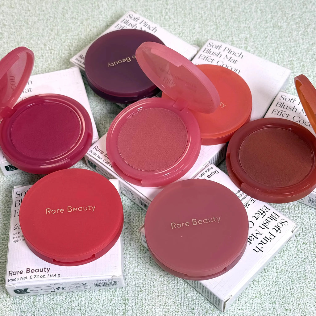 Rare Beauty Soft Pinch Dewy Liquid Blush Lightweight and Smooth Lipstick Long-lasting Gloss Rouge Pearlescent Highlight Makeup Vue