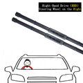 26"+20" Wiper Blades for Peugeot Traveller Citroën Jumpy 2016–2025 Windshield Wiper Blades Vue RHD 2PCS