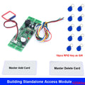Access Control Building Intercom System Attendance DC 12V 125Khz 13.56MHz Embedded Module ID/IC Card Reader For Parking Vue H3003D